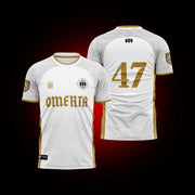 Maillot Omerta Blanc & Orange