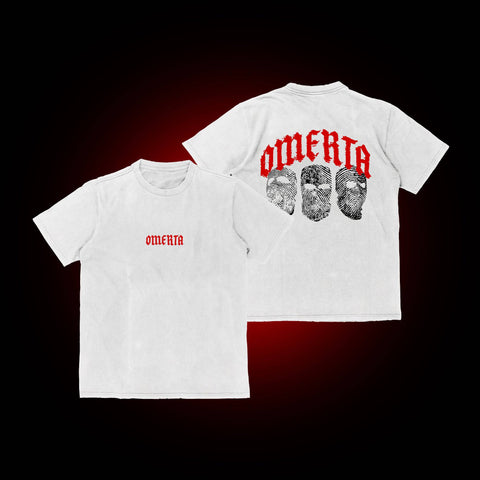 T-Shirt Omerta Blanc
