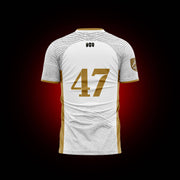 Maillot Omerta Blanc & Orange